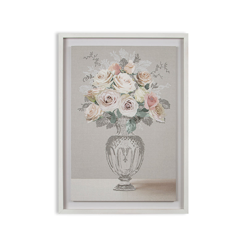 Laura Ashley Rose Bouquet Vase Wallart