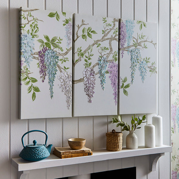Laura Ashley Wisteria Garden Wallart