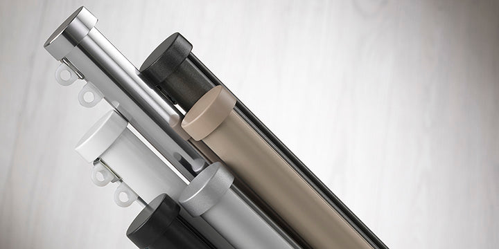 Silent Gliss Metropole 23mm Gunmetal - Curtain Poles Emporium