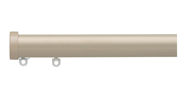 Silent Gliss Metropole 30mm Taupe hand drawn track End Caps