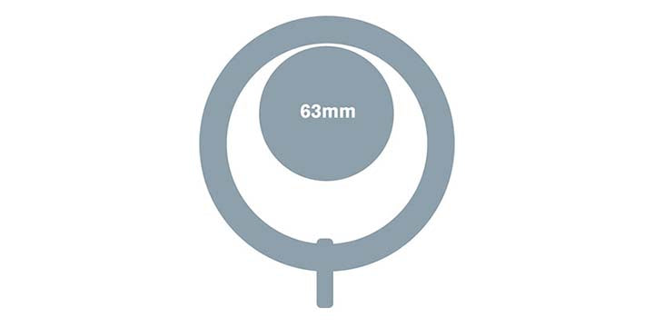 Cameron Fuller 63mm Cherry Curtain Pole Ball Finial - Curtain Poles Emporium