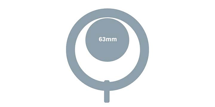 Cameron Fuller 63mm Antique Pine Curtain Pole End Cap Finial - Curtain Poles Emporium