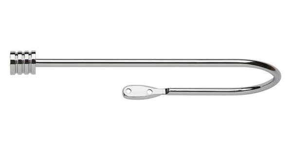 Hallis Hudson Neo Stud Finial Large Chrome Curtain Pole Holdback - Curtain Poles Emporium
