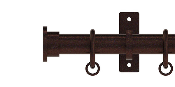 Hallis Hudson	Arc 25mm Complete Curtain Pole Disc Finial