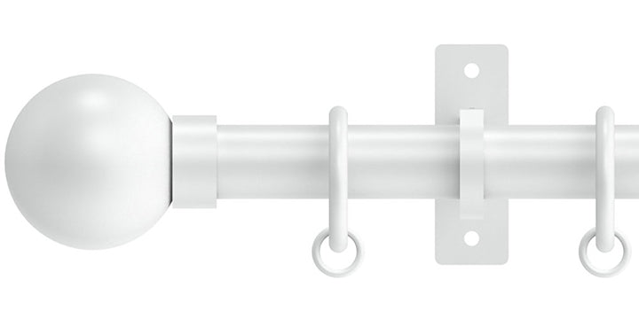 Hallis Hudson	Arc 25mm Complete  Curtain Pole Ball Finial
