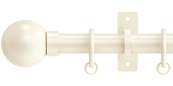 Hallis Hudson	Arc 25mm Complete  Curtain Pole Ball Finial