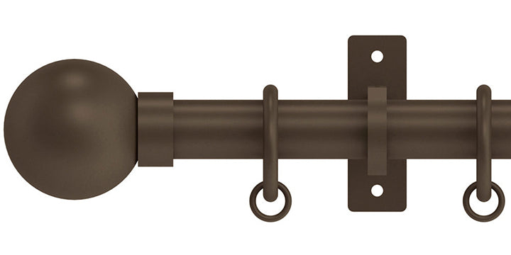 Hallis Hudson	Arc 25mm Complete  Curtain Pole Ball Finial