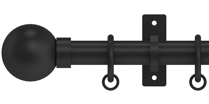 Hallis Hudson	Arc 25mm Complete  Curtain Pole Ball Finial