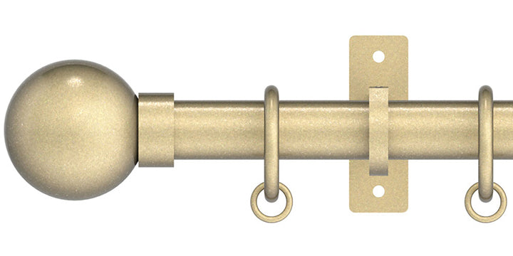 Hallis Hudson	Arc 25mm Complete  Curtain Pole Ball Finial