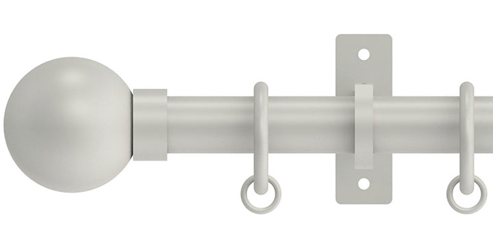 Hallis Hudson	Arc 25mm Complete  Curtain Pole Ball Finial