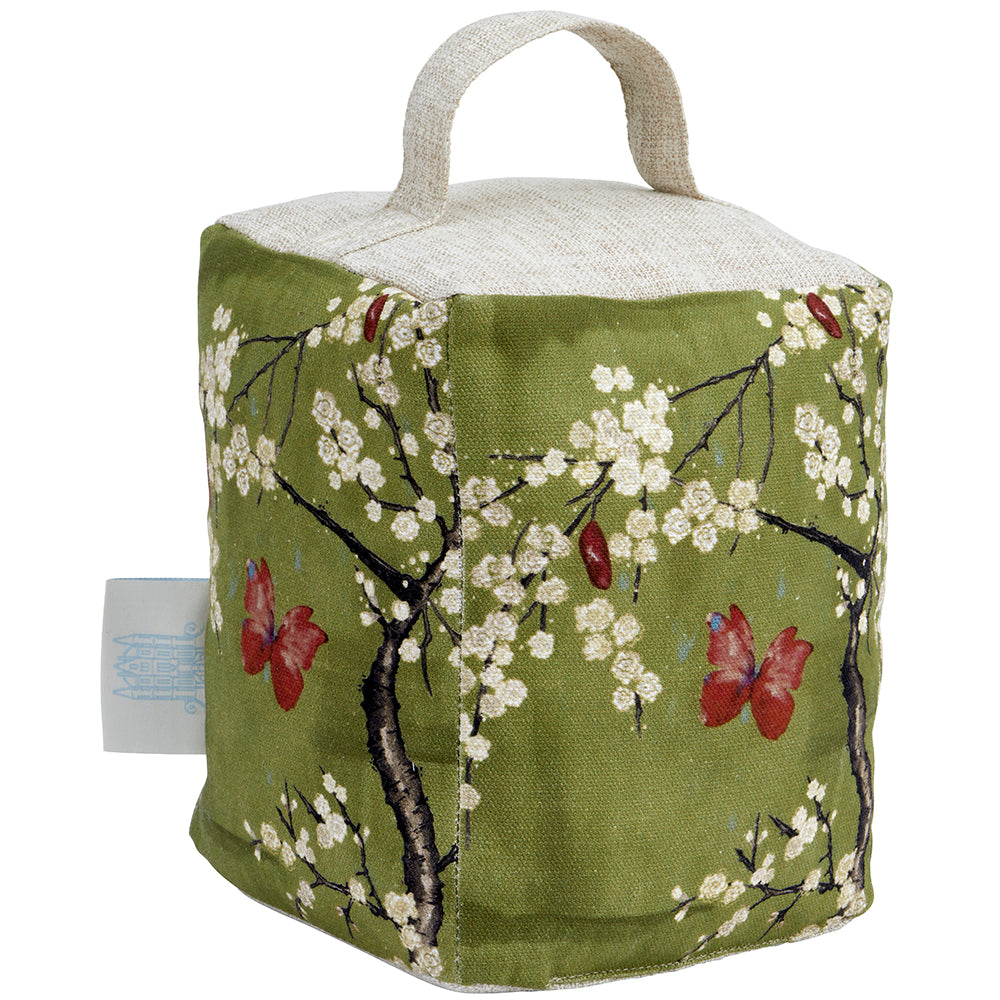 The Chateau Blossom and Butterfly Doorstop