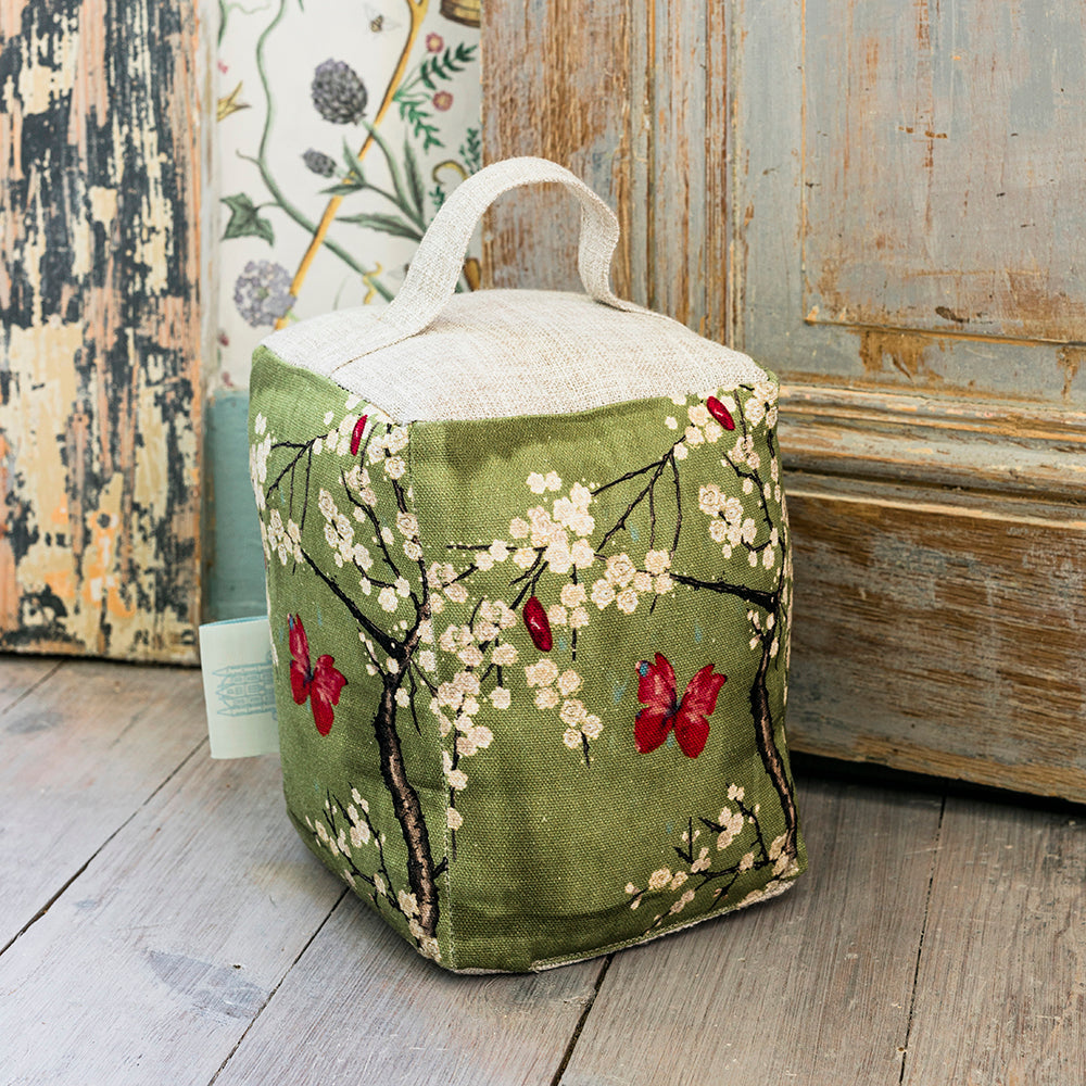 The Chateau Blossom and Butterfly Doorstop
