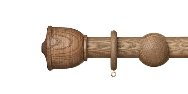 Hallis Hudson Eden 35mm Sisal Curtain Pole Urn Finial