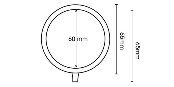 Swish Elements 35mm Satin Steel Spare Curtain Rings - Curtain Poles Emporium