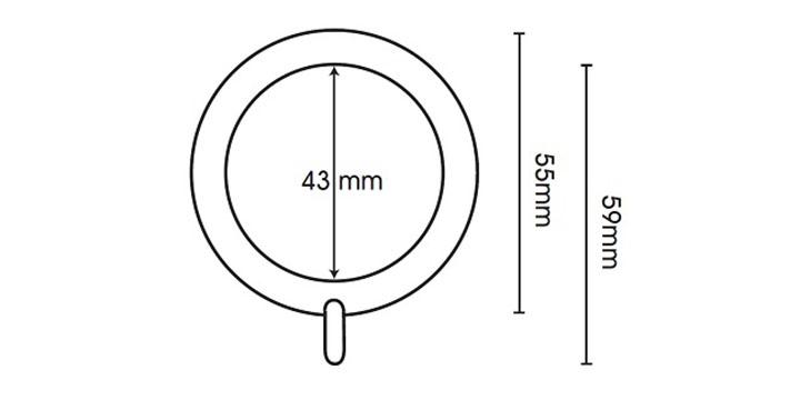 Swish Elements Belgravia 25/28mm Diameter Satin Steel Extendable Curtain Pole - Curtain Poles Emporium