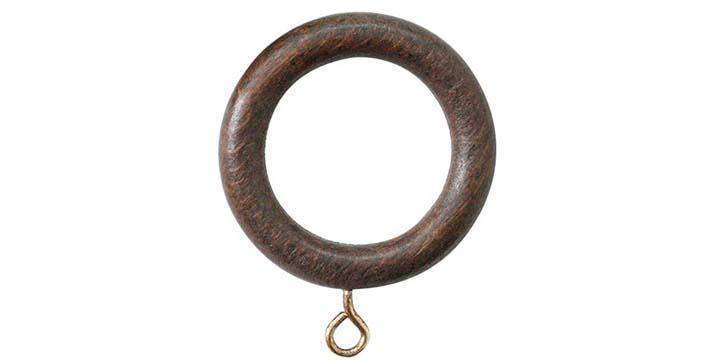 Jones Cathedral 30mm Oak Curtain Pole Wells finial - Curtain Poles Emporium