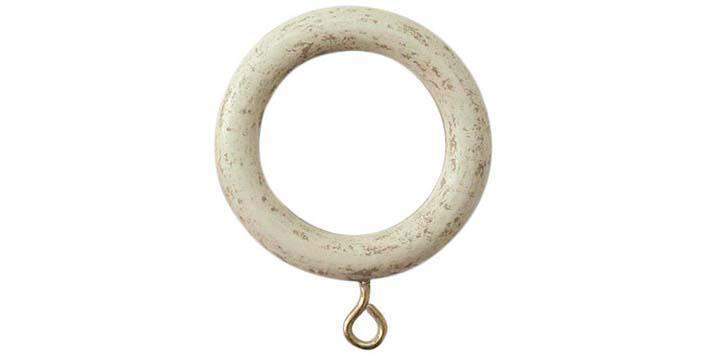 Jones Cathedral 30mm Putty Curtain Pole Plain Ball finial - Curtain Poles Emporium