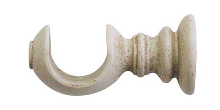 Jones Florentine 50mm Putty Curtain Pole Rope Finial - Curtain Poles Emporium