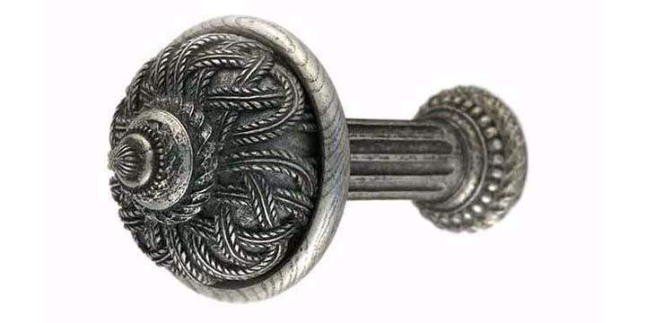 Jones Grande Pewter Rope Holdback - Curtain Poles Emporium