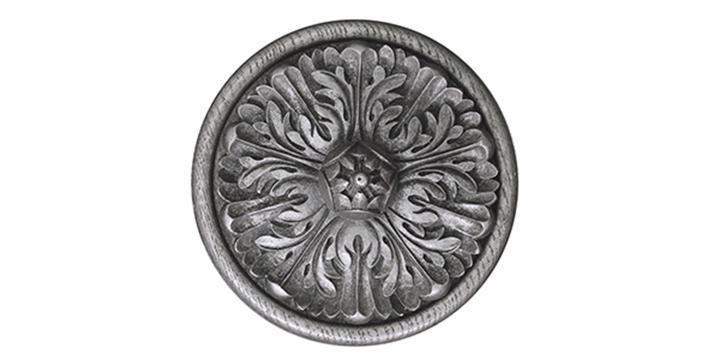 Jones Grande Pewter Acanthus Holdback - Curtain Poles Emporium