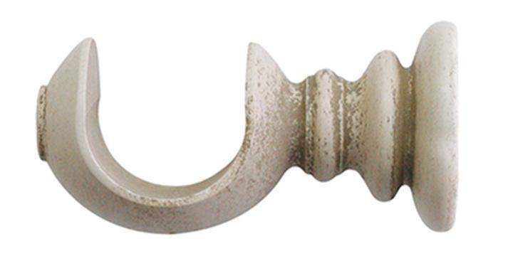 Jones Grande 63mm Putty Curtain Pole Ball Finial - Curtain Poles Emporium