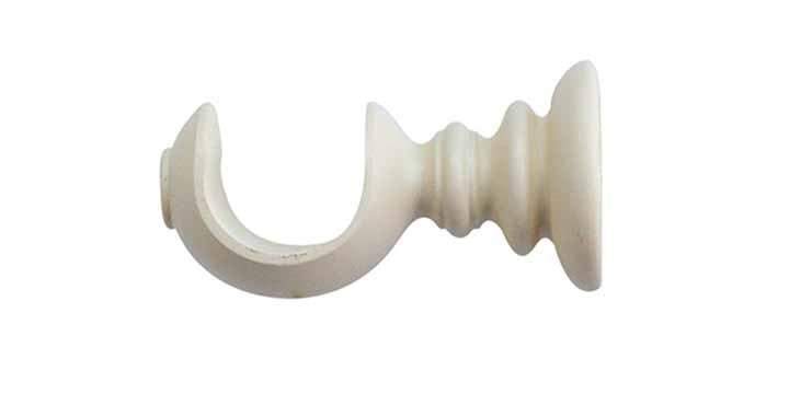 Jones Seychelles 40mm Sand Curtain Pole Fluted Urn Finial - Curtain Poles Emporium