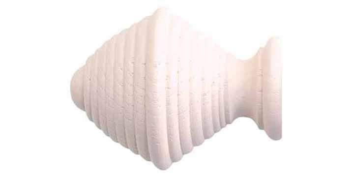 Jones Seychelles 40mm Blush Curtain Pole Hive Finial - Curtain Poles Emporium