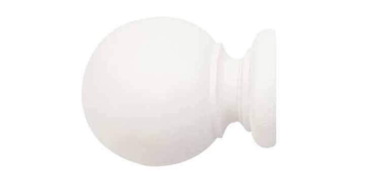 Jones Seychelles 40mm Cotton Curtain Pole Ball Finial - Curtain Poles Emporium