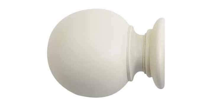 Jones Seychelles 40mm Sand Curtain Pole Ball Finial - Curtain Poles Emporium