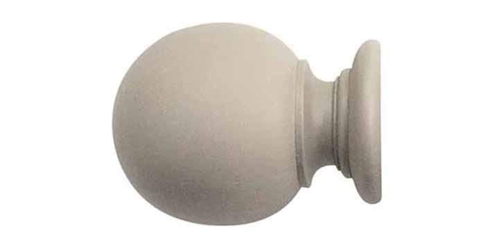 Jones Seychelles 40mm Truffle Curtain Pole Ball Finial - Curtain Poles Emporium
