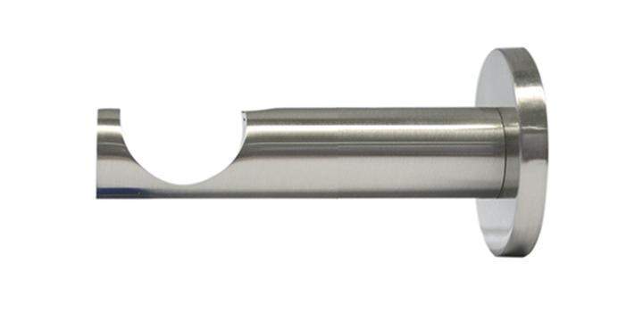 Jones Lunar 28mm Oak Curtain Pole Barrel finial - Curtain Poles Emporium