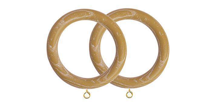 Jones Oakham 50mm Honey Curtain Pole Ball Finial - Curtain Poles Emporium