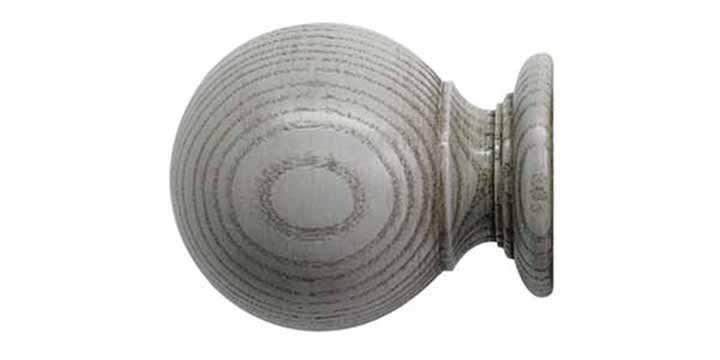 Jones Oakham 50mm Dove Curtain Pole Ball Finial - Curtain Poles Emporium