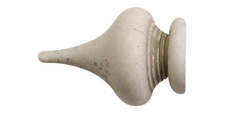 Jones Florentine 50mm Putty Curtain Pole Minaret Finial - Curtain Poles Emporium