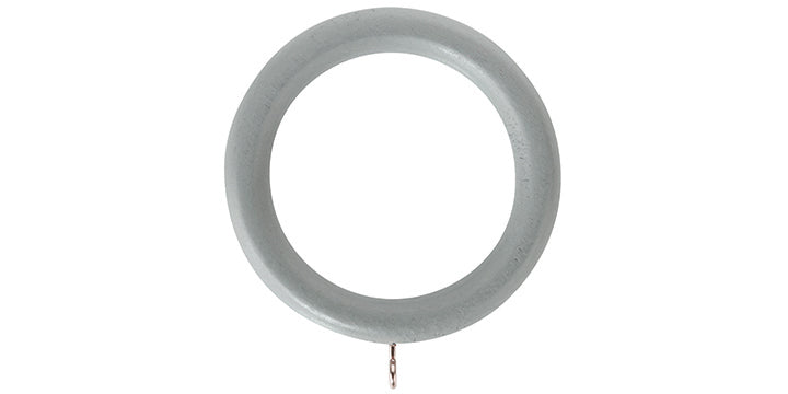Hallis Honister 50mm Pale Slate Curtain Pole Rings (Pack 4) - Curtain Poles Emporium