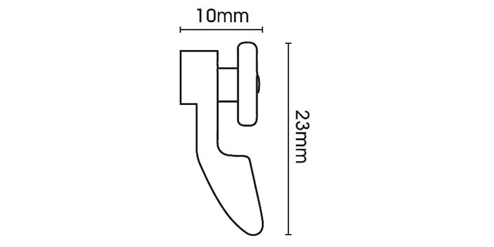 Hallis Superglide Flat Silver Metal Corded Curtain Track - Curtain Poles Emporium