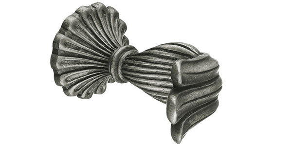 Integra Masterpiece Antique Silver  Ornate Holdback (Each) - Curtain Poles Emporium