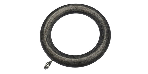 Integra Masterpiece 50mm Pewter Extra Curtain Pole Rings - Curtain Poles Emporium