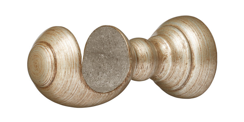 Hallis Museum 45mm Antique Silver Curtain Pole Ball Finial