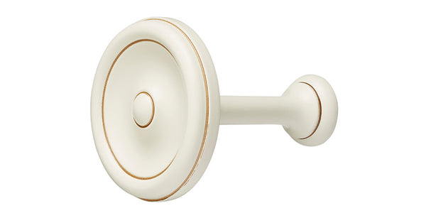 Hallis Museum Holdbacks in Antique White (Set of 2)