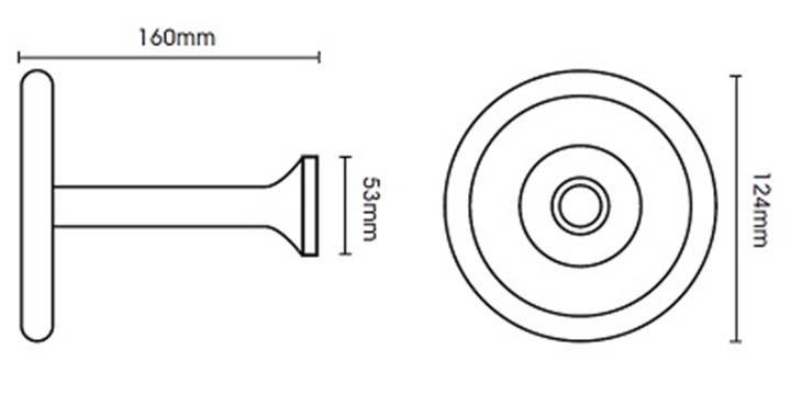 Hallis Museum Holdbacks in Antique White (Set of 2) - Curtain Poles Emporium