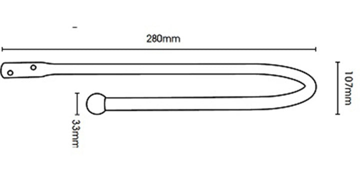 Hallis Hudson Neo Ball Finial Large Spun Brass Curtain Pole Holdback - Curtain Poles Emporium