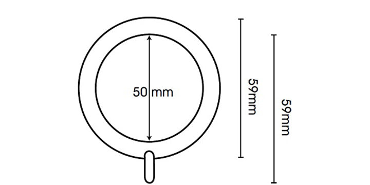 Hallis Neo Premium 35mm Black Nickel Curtain Pole Teardrop Smoke Grey Finial Cylinder Bracket - Curtain Poles Emporium