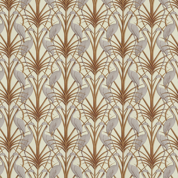The Chateau Nouveau Heron Cream Curtain Fabric