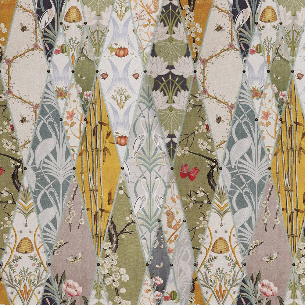 The Chateau Nouveau Wallpaper Museum Curtain Fabric