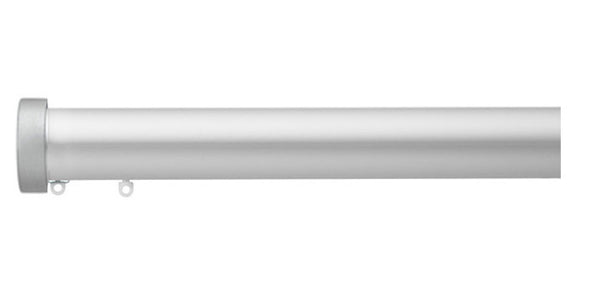 Silent Gliss Metropole 50mm Silver Hand Drawn Stud End