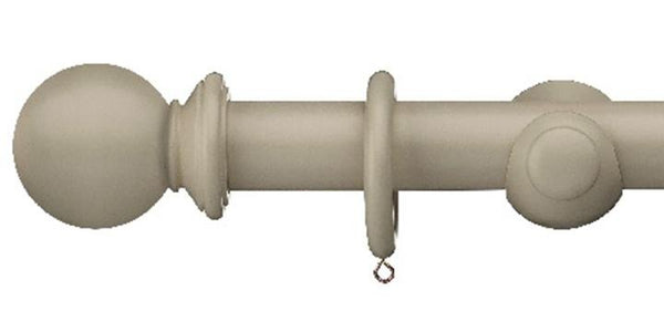 Swish Romantica April Cloud 35mm Curtain Pole Ball Finial - Curtain Poles Emporium