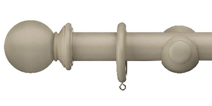 Swish Romantica April Cloud 35mm Curtain Pole Ball Finial - Curtain Poles Emporium