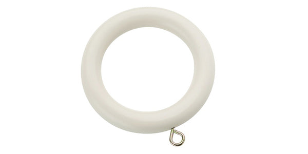 Swish Romantica Pannacotta Spare 28mm Curtain Pole Rings  (Pack of 6) - Curtain Poles Emporium