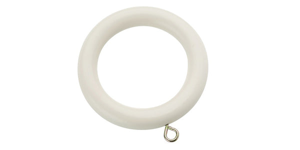 Swish Romantica Pannacotta Spare 35mm Curtain Pole Rings  (Pack of 6) - Curtain Poles Emporium